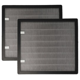 vhbw 2x Luftfilter kompatibel mit Steba LR5 Lüfter, Ventilator, Lüftungsgerät (2x Kombi-Vorfilter+HEPA+Aktivkohle+Neutralisationsfilter)