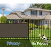 Bynbbur 6'x94' Privacy Fence Screen Net Fencing 95% Privacy Blockage