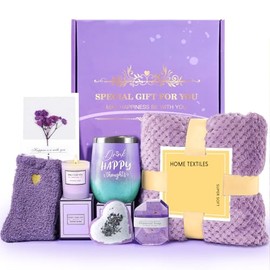 Regalos de Cumpleaños para Mujeres,Regalos del Día de la Madre,Cuidado Personal Canasta de Spa Relajante para Mujer,Caja de Regalos,Regalo de Navidad 