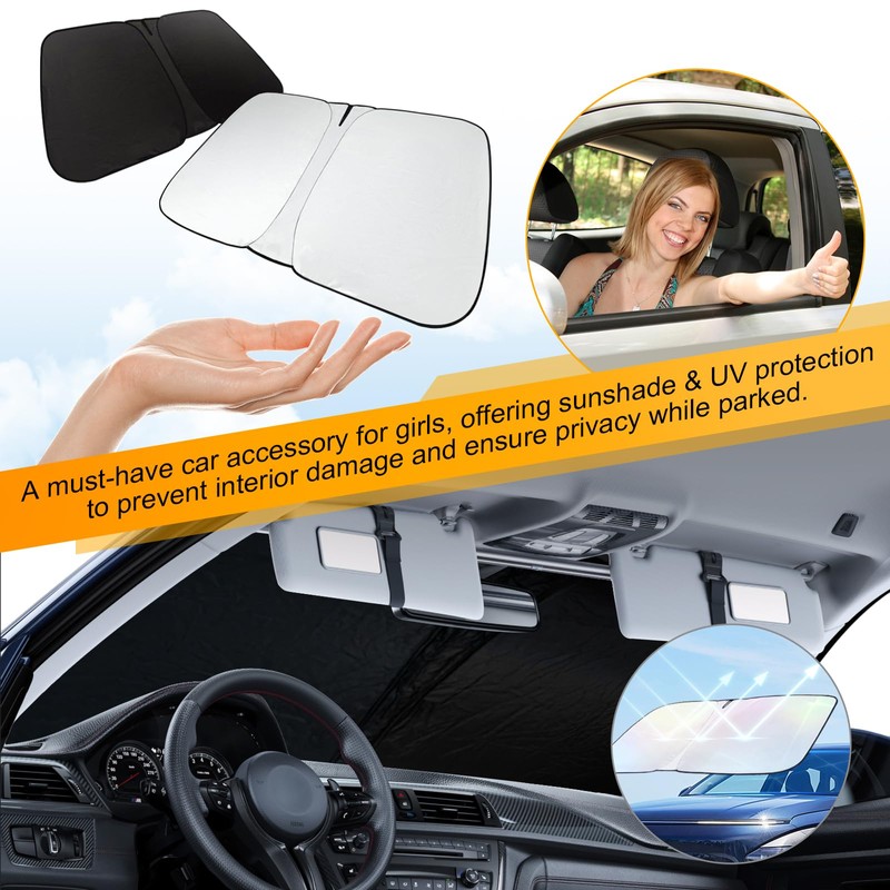 Sunshade for Car Windshield Fit Hyundai Kona 2024 2025 Windshield