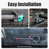 BEALIFE 2pcs/set Quick Release Rubber Clamp Mount Kit Clamp For