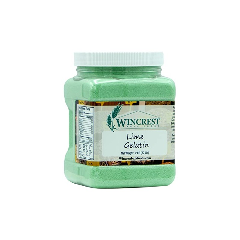 Lime Gelatin - 2 Lb Container