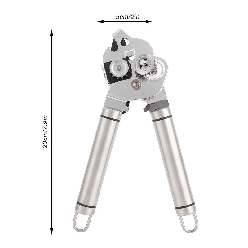 Multifunctional Can Opener Stainless Steel Manual Tin Jar Beer Bottle