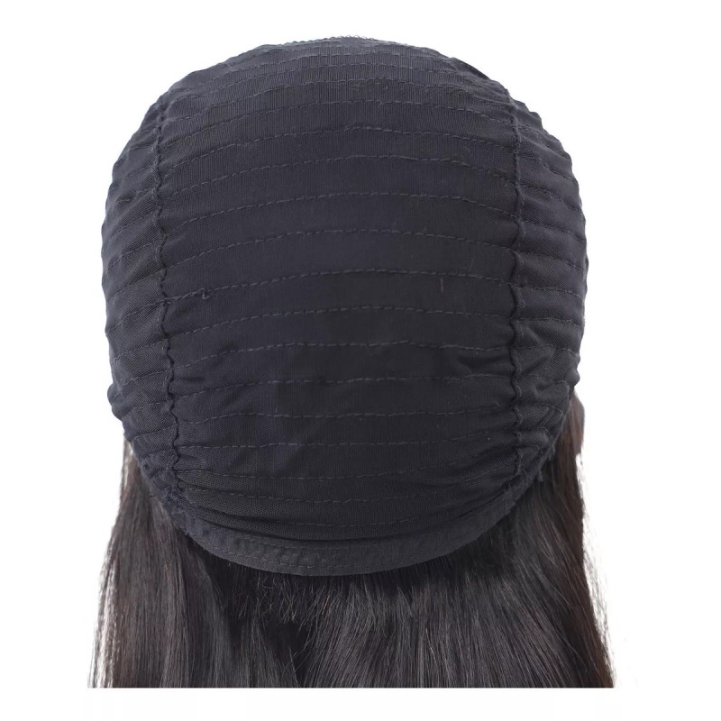 Beautyonline Peluca Brasileña De Cabello Humano Liso De 40 Cm