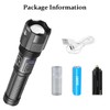 WIFEA Rechargeable 1000 Lumens Zoomable Flashlight with USB Charging, 5