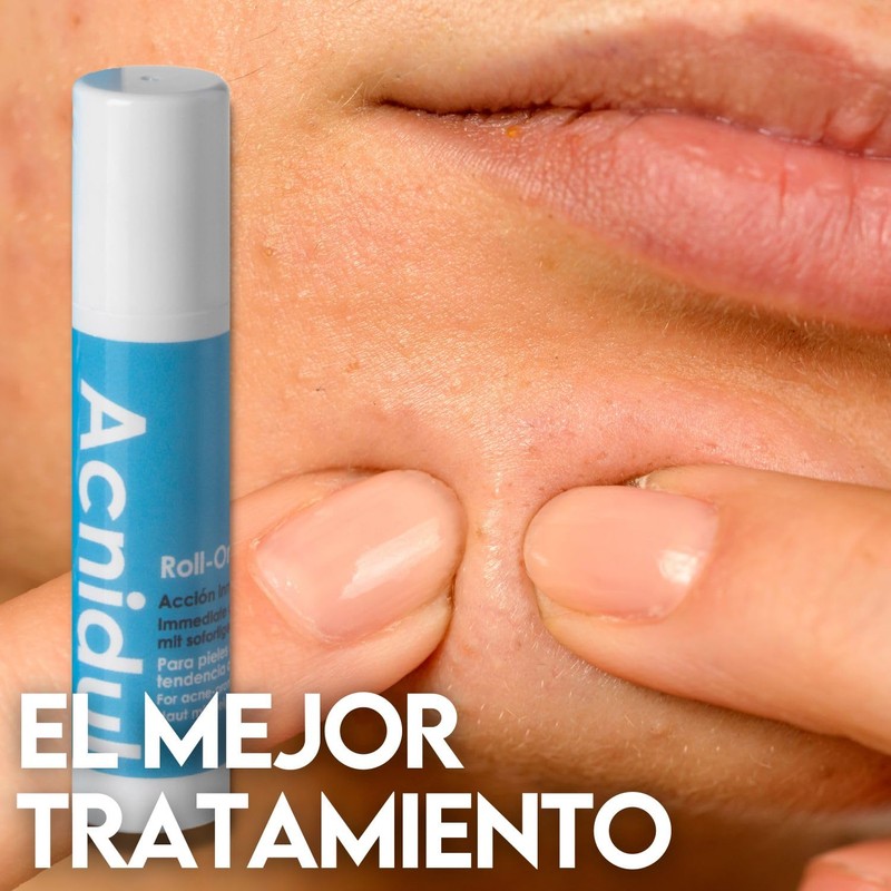 ACNIDUL | Roll-on immediate action with glycolic acid and calendula