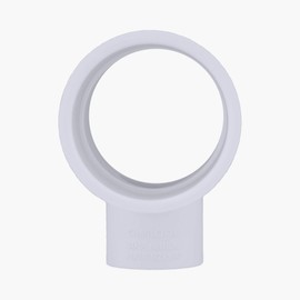 Charlotte Pipe 1-1/2" X 1-1/2" X 3/4" Reducer Tee Elbow Pipe Fitting - (Socket x Socket x Socket) Schedule 40 PVC Durable, Easy to Install, and High Tensile for Home or Industrial Use (Single Unit)