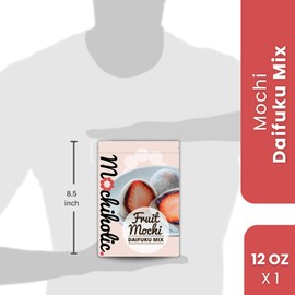 Donut Mix Original Recipe, Mochi Mix - Rice Flour with Low Calories and Sugar - Essential Nutrients - 12 oz Healthy Daily Snacks by Mochiholic (Daifuku Mix)