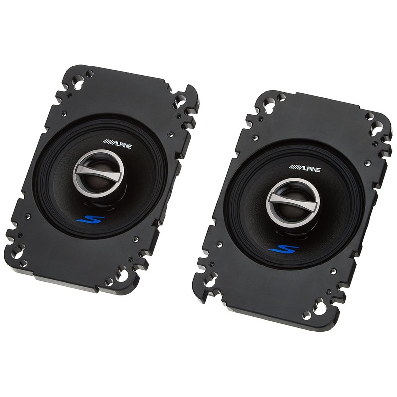 Alpine S-S40 4" 2-Way Coaxial Speakers
