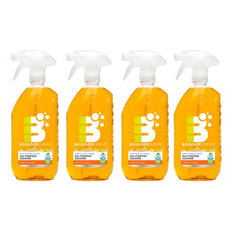 Boulder Clean Natural All-Purpose Cleaner, Valencia Orange, 28 Fluid Ounce
