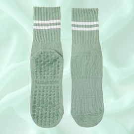 Women's Non-Slip Liner Socks for Kids Cafes and Elderly Black Socks 6-Pair Set