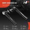 A-Premium 2 x Front Outer Tie Rod Ends, Compatible with