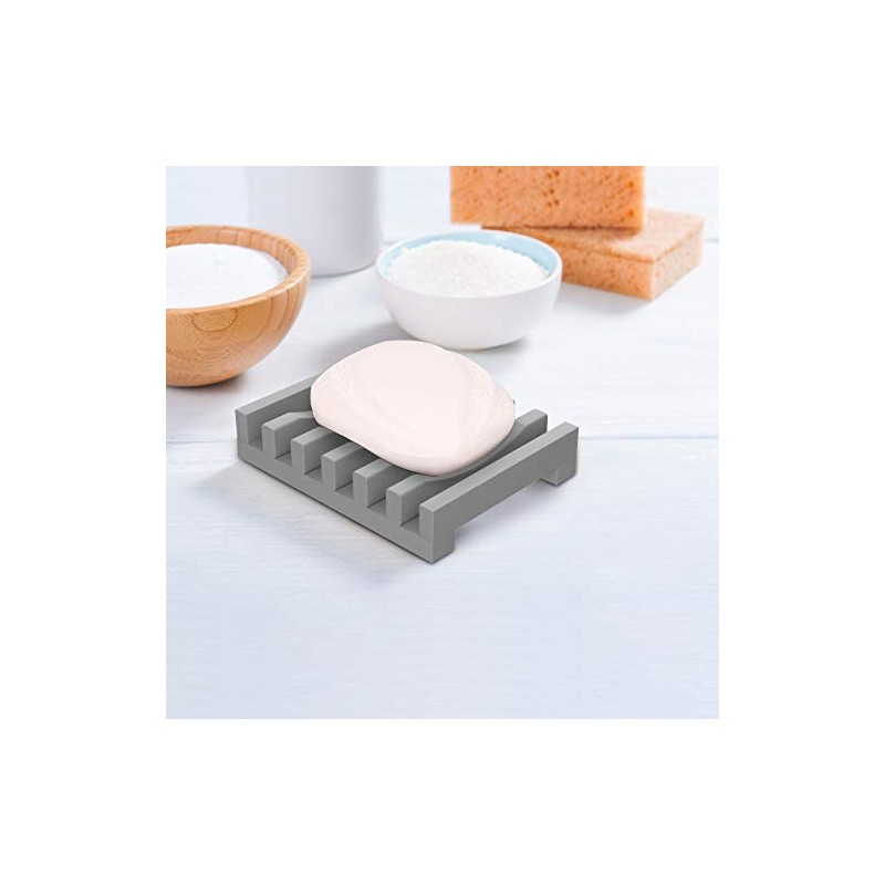Topsky 2 Soportes Antideslizantes para Jabón, Accesorios de Baño