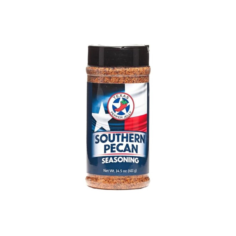 Texas Pepper Jelly Southern Pecan Seasoning Net Wt. 14.5 oz