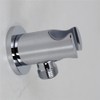 Hand Held Shower Head Holder Hose Connector Shower Wand Holder