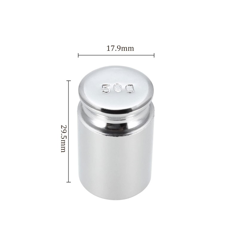 Kozelo Scale Calibration Weights 50g x M1 Precision Chrome Plated