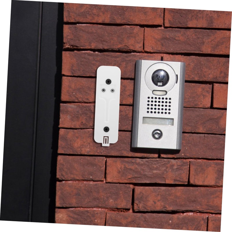 ORFOFE Universal Fit Video Doorbell Holder Wall Mount White Simple