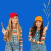 The Dreidel Company Rainbow Twist Lollipop, Mixed Fruit Flavor, Individually