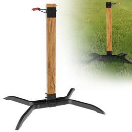 Target Stand System for AR500 Steel Targets, 2x4 Steel Target Hanger and Base, Height Adjustable Stand Mount Kit for Outdoor Training and Shooting Easy Installation