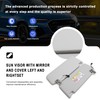 Bstfulx 5GG857551 5GG857552 Left & Right Car Front Sun Visor