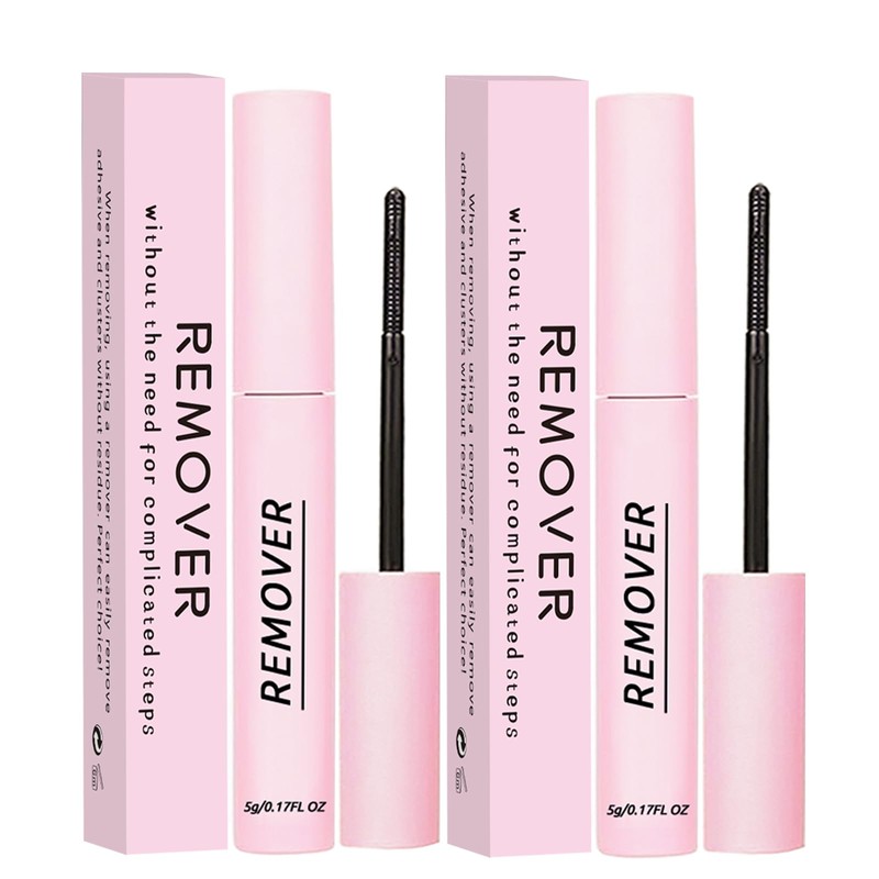 2Pcs Lash Remover for Lash Extension,Cluster Lash Glue Remover Individual