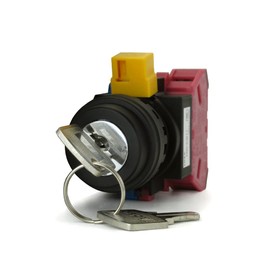 IDEC HW1K-2A11 Key Operated Selector Switch HW Series 90°-2 Notch φ22