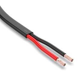 AUPROTEC FLRYY Car Cable 2 x 1.5 mm² 10 m Flat Cable Vehicle Cable / Vehicle Cable Various Applications I 2-Pin Cable Suitable for Trailers