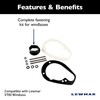 Lewmar V700 Fastening Kit 1(Metric) – Replacement Fastening for V700