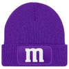 MoonWorks® Men's Beanie Patch Knitted Hat with Letter M Print