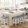 Raynesys Counter Height Bar Stools Set of 2, 24 Inch