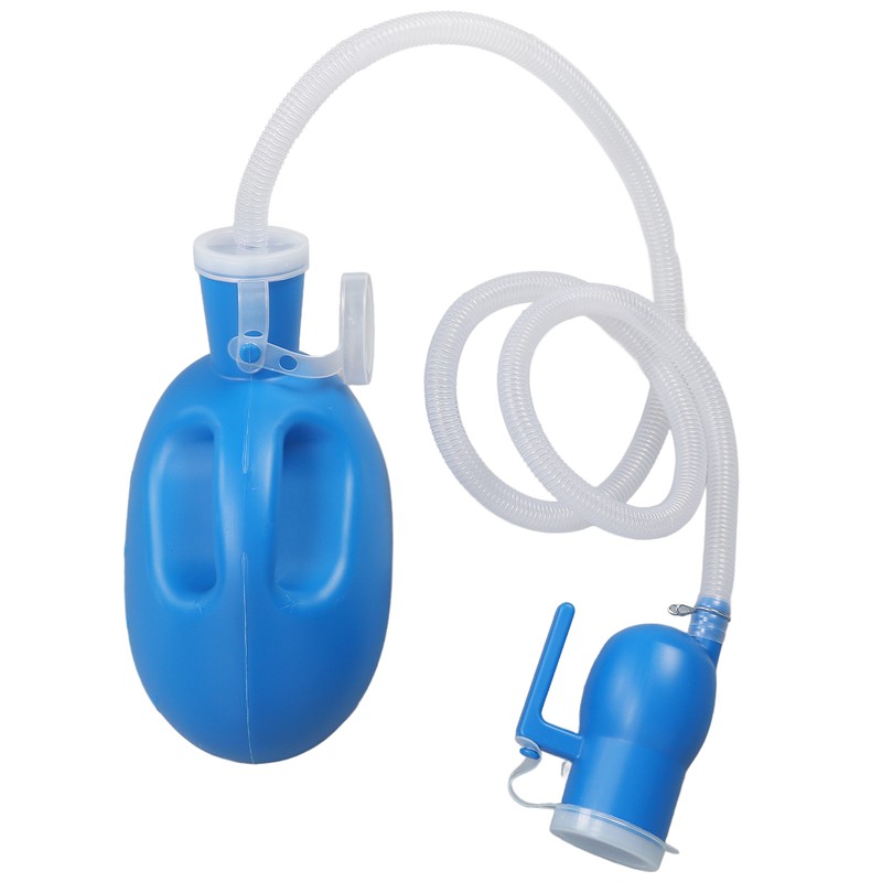 Urine Bottle for Men Elderly 2000ml Long Tube Spill Proof