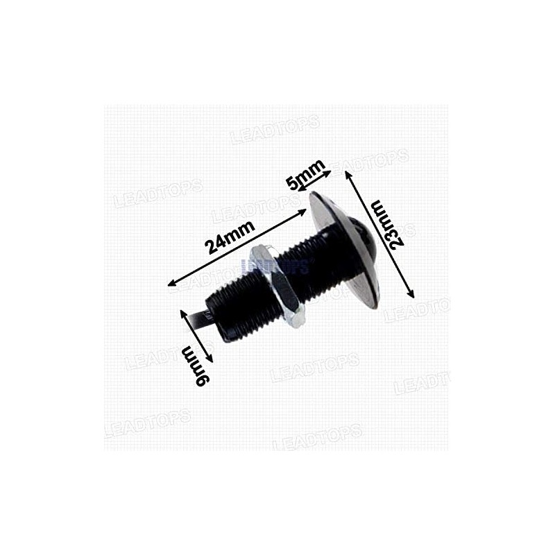 LEADTOPS Eagle Eye LED Lights, 10-pack DIY 12V Ultra thin