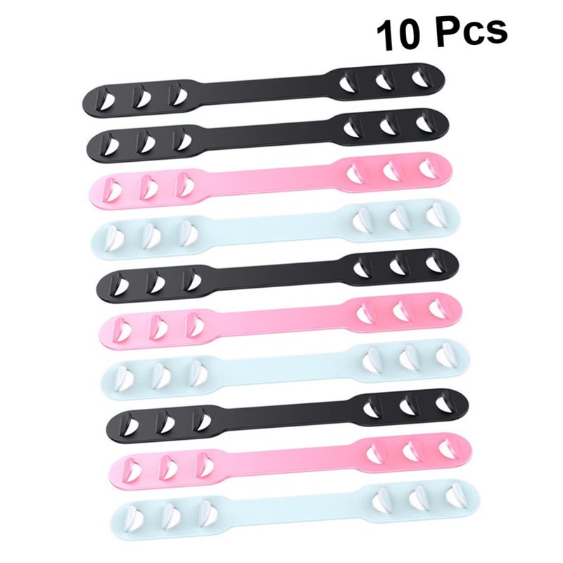 TOVINANNA Mask Ear Rope Buckle 10pcs Pp Material Hooks Adjustment