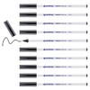 edding 4600 textile pen - black - box of 10