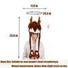 Ear Moving Jumping Animal Hat, Funny Elk Plush Hat Cap
