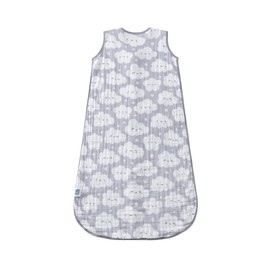 TADO MUSLIN Baby Sleep Sack 2-4 T Baby Wearable Blanket 100% Organic Cotton 0.5 TOG Toddler Sleep Sacks 2- Way Zipper Soft 4 Layers 2T 3T 4T Cloud