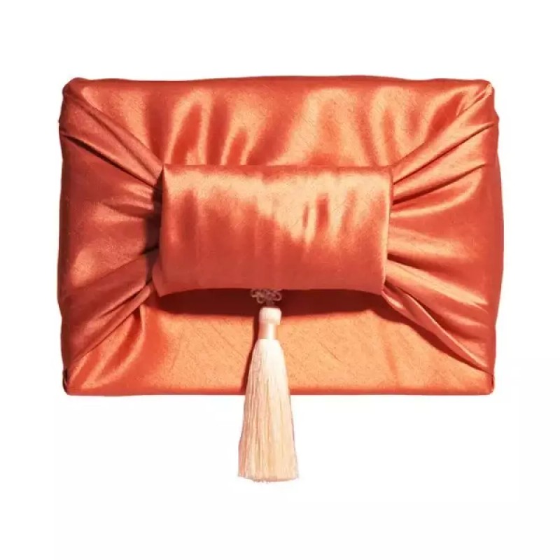 Sulwhasoo [설화수] 자음2종 다온보 홑슬러브 보자기 노리개 포장 [버건디] [Sulwhasoo]