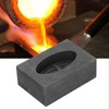 Graphite Casting Ingot Mold Oval High Purity Gold Silver Melting