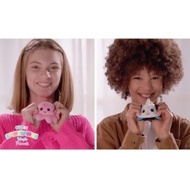 Sbabam s.r.l. Little Emotimons 3 Pack Super Cute Reversible Plush Toy