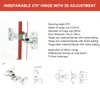 270 Degrees Hinge, 270 Degrees Folding Hinge, Zinc Alloy Furniture