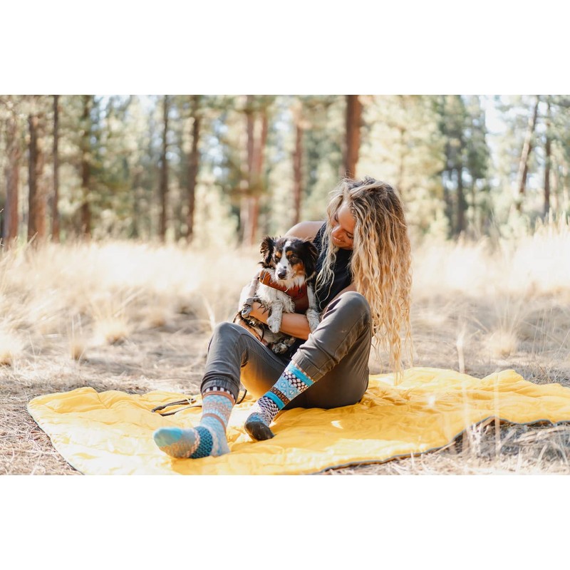 Solmate Socks - Mismatched Wool Crew Socks, Made in USA,