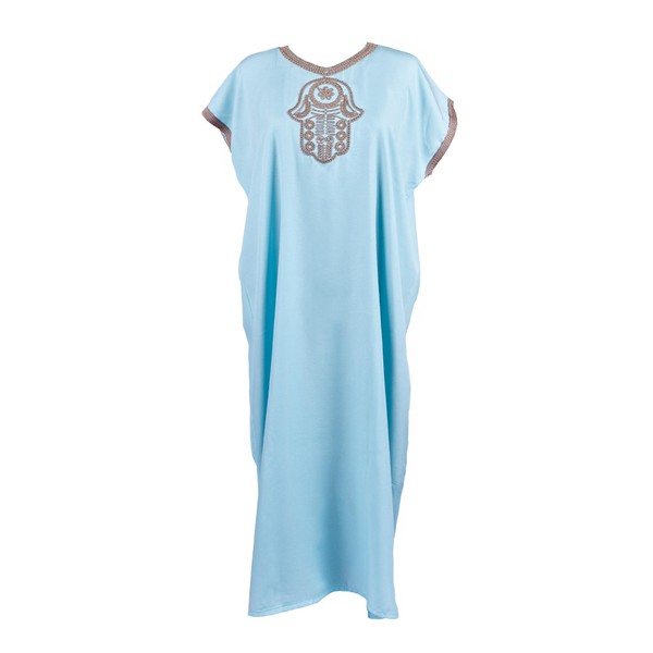 Moroccan Kaftan Dress – One Size Plus for Women as