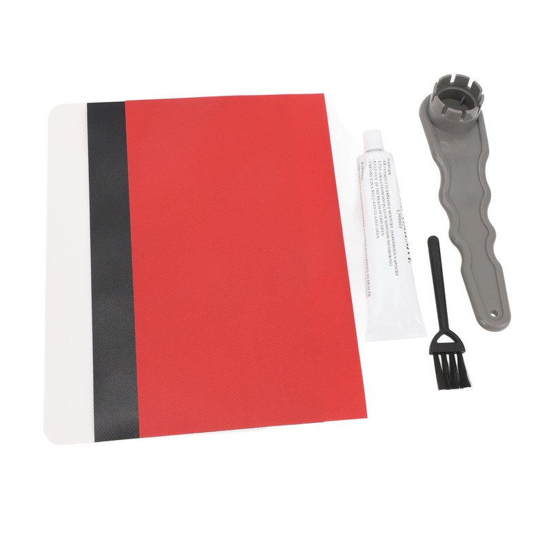 Inflatable Boat Repair Kit PVC 8 Groove Spanner 30ML Glue