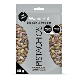 Wonderful Pistachios Sin Cáscara Sal y Pimienta 155gr
