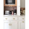 JIASENBAO 5 Pack Brushed Gold Cabinet Pulls 3" Hole Center