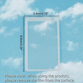 DELORIGIN Pack of 3 Golden Ratio View Finder, Fibonacci Composition View Finder, Photo Composition Tool Fibonacci Viewer Photography Rule of Thirds Composition Tool for Photography Painting Drawing