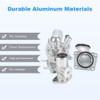 WMPHE Aluminum Engine Coolant Thermostat Housing Compatible with Jaguar Vanden
