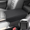 Center Console Cover for Honda CRV 2017-2022, Vinyl Leather Car