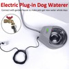 BENTOPAL Dog Water Fountain Auto Filling Dog Water Dispenser Connect