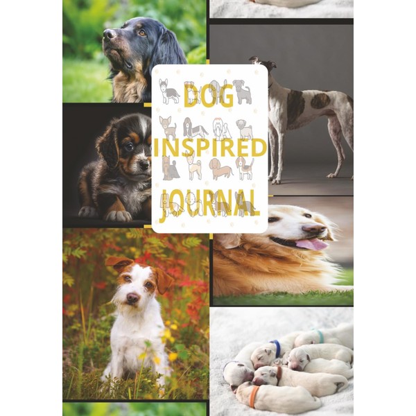 DOG: INSPIRED Our blank journal—your personal space for self-expression, goal-setting,
